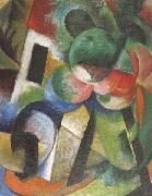 Franz Marc Small Composition ii (mk34) oil on canvas